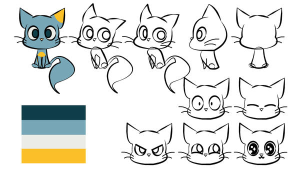 character design "AK"